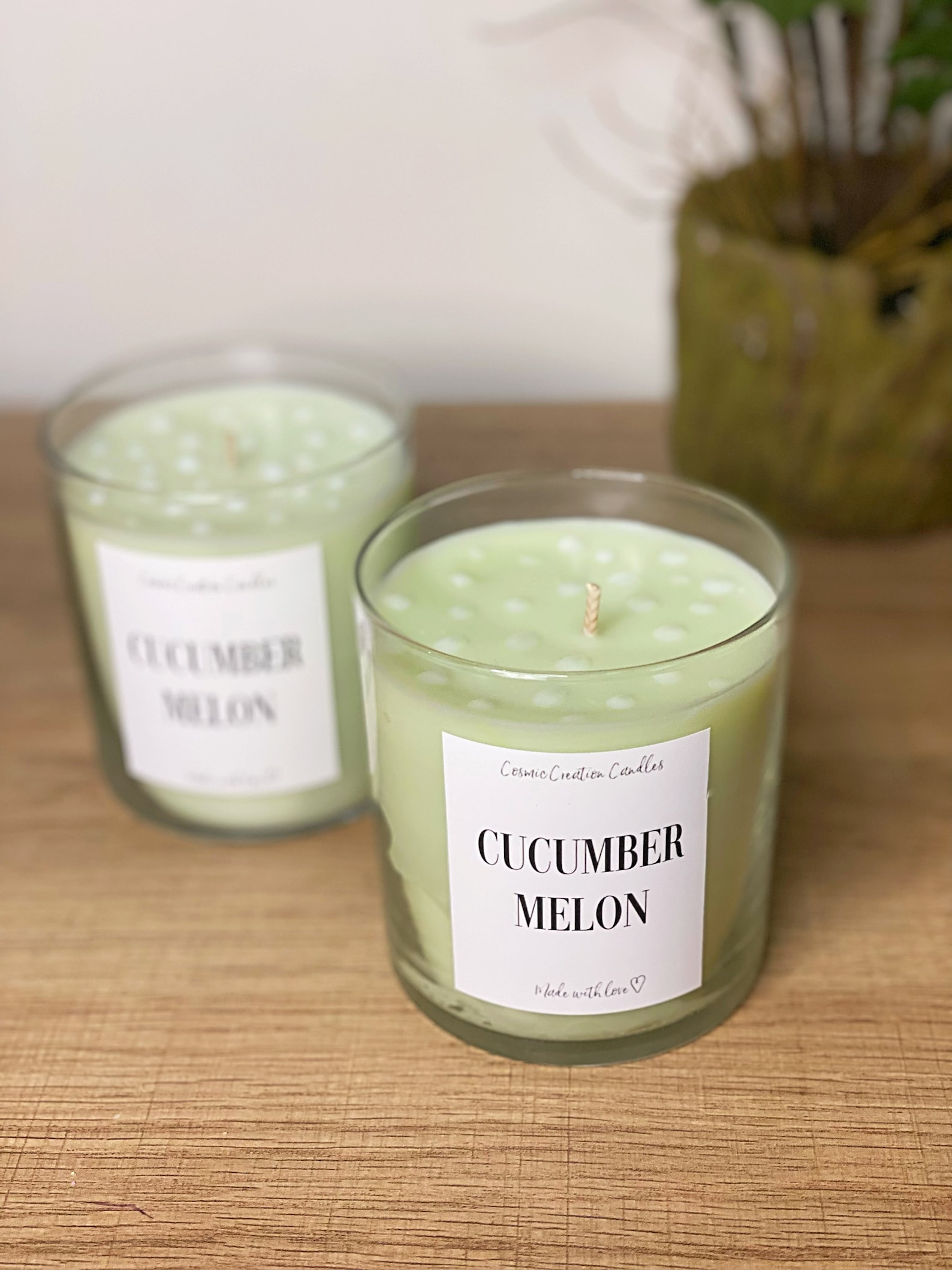 Cucumber Melon Fresh Candles Cucumber Candle Melon Etsy UK