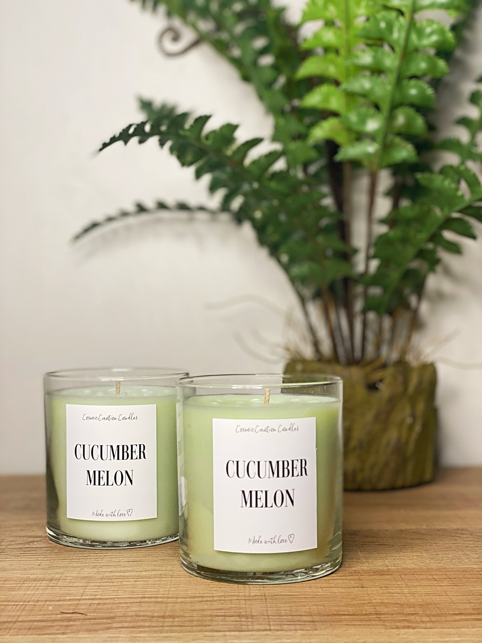 Cucumber Melon Fresh Candles Cucumber Candle Melon Etsy UK