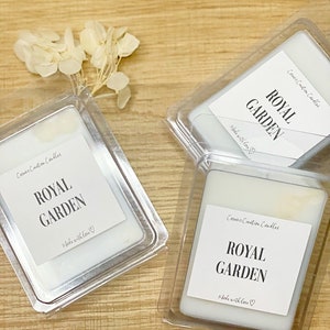 Royal Garden | English Garden Scent | Homemade Wax Melts | Floral Scents | Flowers | Gifting Items | Fresh Wax Melts | Wax Melt with flowers