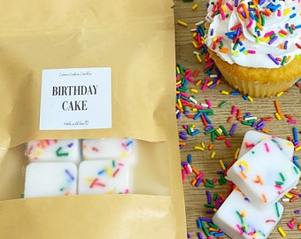 Birthday Cake | Birthday Cake Wax Melt | Cake Melts | Cake Scented | Gifts | Birthday Gift  | Sweet Candle | Homemade Candle | Wax Melts