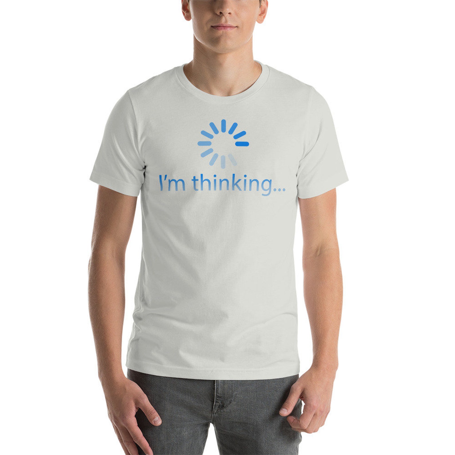 Trending Unisex I'm Thinking Shirt: Joke Funny Jokes | Etsy
