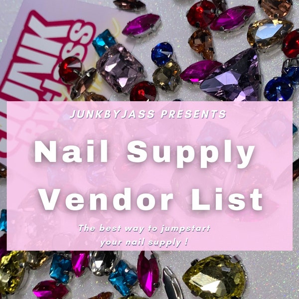 Nail Supply Vendor List