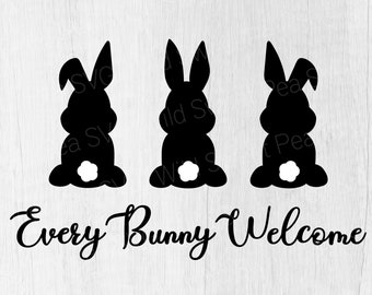 Free Free Every Bunny Welcome Svg 553 SVG PNG EPS DXF File