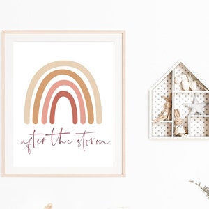 After the Storm SVG | Rainbow Baby Sign PNG | Miscarriage | Rainbow Baby Onesie PNG | Sublimation | Cut File