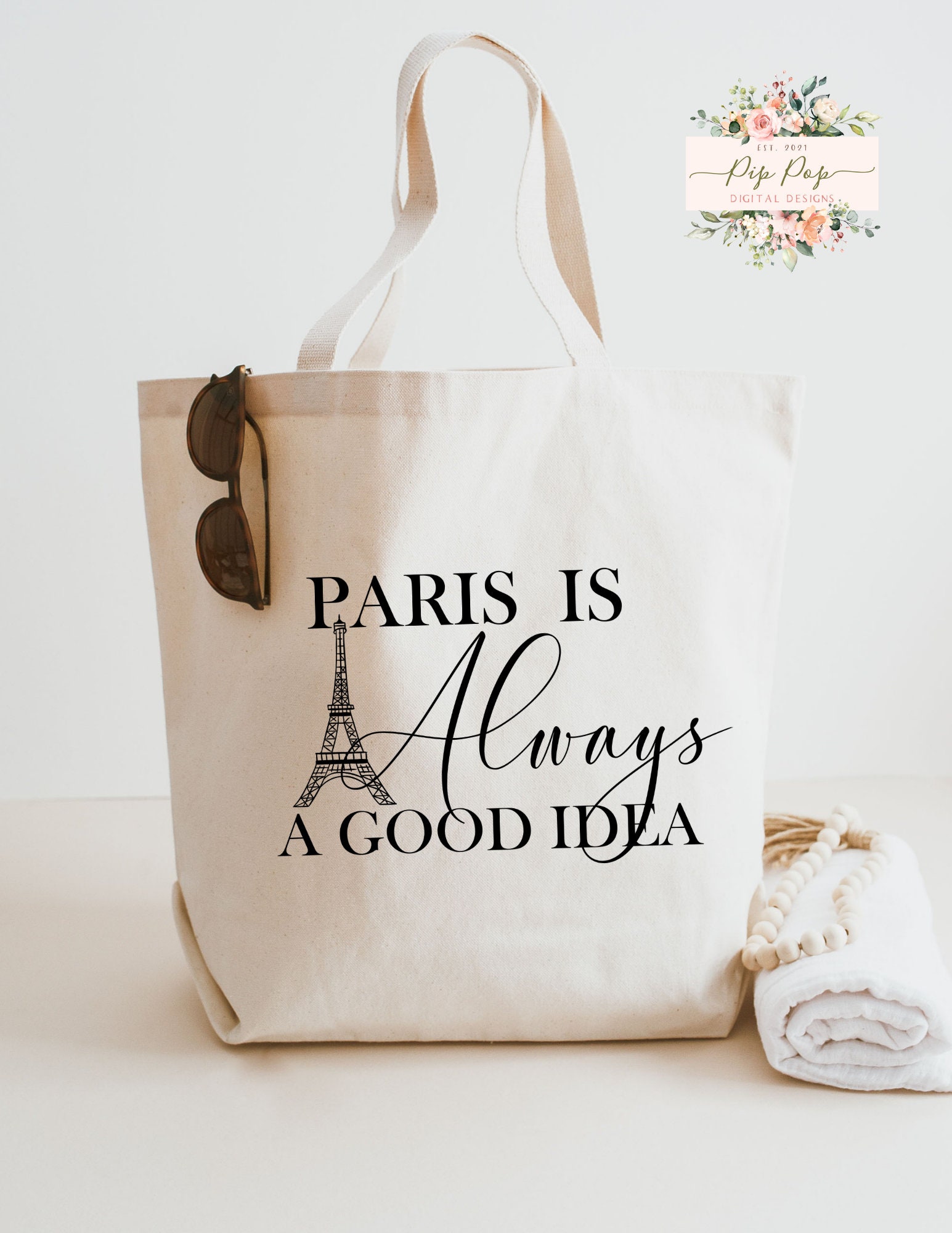 Merci Women Big Canvas Shoulder Bags French Print Eco Friendly Grocery  Shopping Bag Cotton Cloth Handbag Casual Tote for Ladies