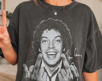 T-shirt Tim Curry vintage avec motif doigt d'honneur, style rap, sweat-shirt Comfort Colors, cadeau pour les fans de Rocky Horror Picture Show, t-shirt unisexe