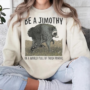 Jimothy Raccoon Shirt, Viral Seattle Raccoon Tee, Funny Viral Short Spine Wildlife T-Shirt image 7