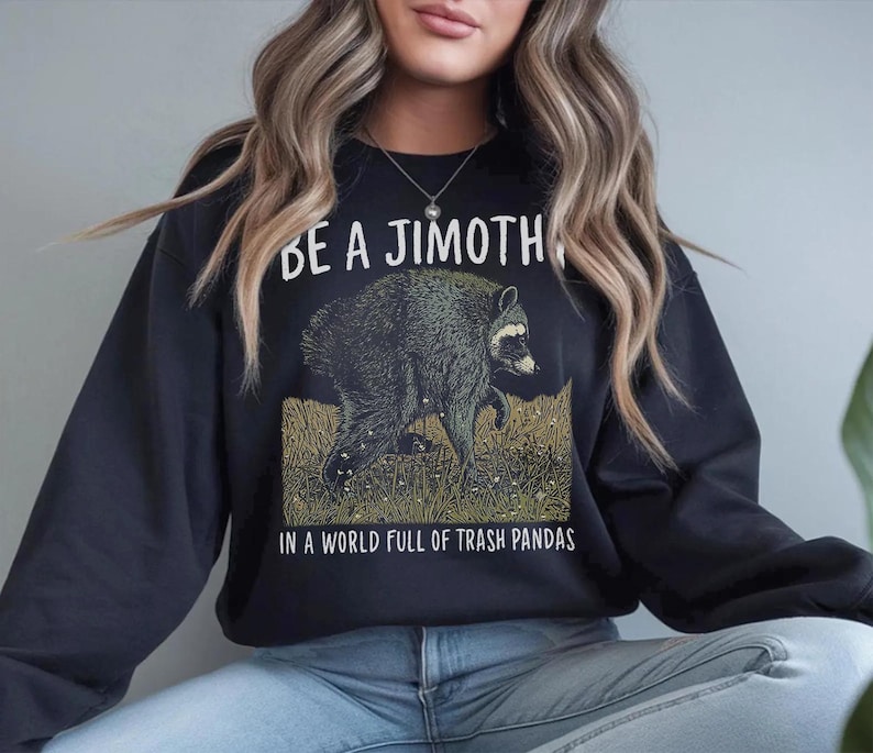 Jimothy Raccoon Shirt, Viral Seattle Raccoon Tee, Funny Viral Short Spine Wildlife T-Shirt image 5