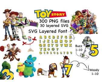 Download Toy Story Font Etsy
