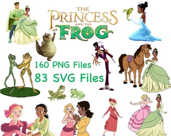 Free Free 258 Princess And The Frog Birthday Svg SVG PNG EPS DXF File