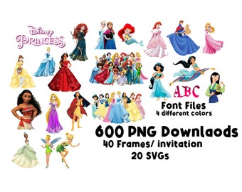 Free Free 278 Disney Princess Birthday Svg SVG PNG EPS DXF File