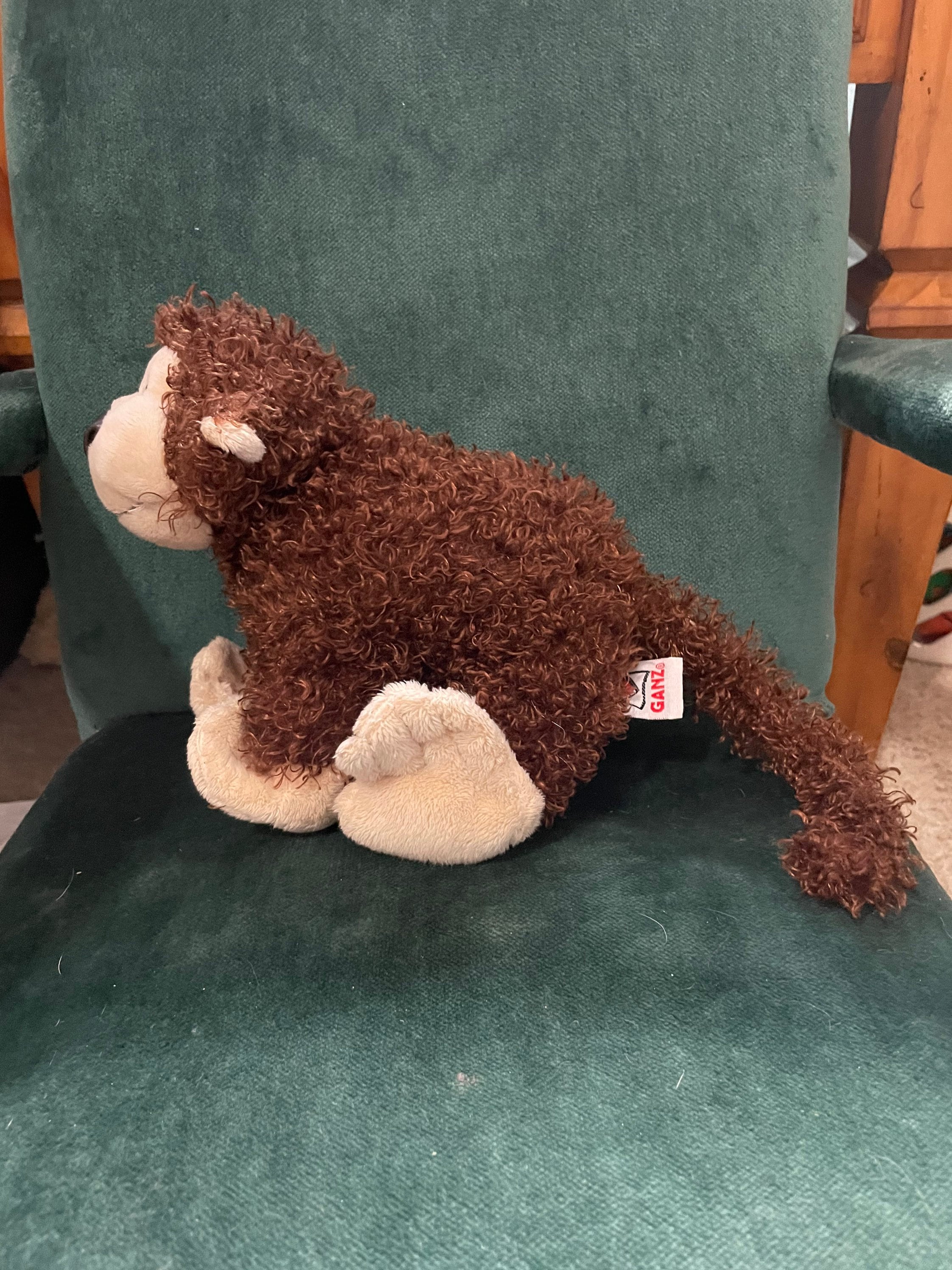 Webkinz Ganz Cheeky Monkey Plush. Regular Size Size. No Code