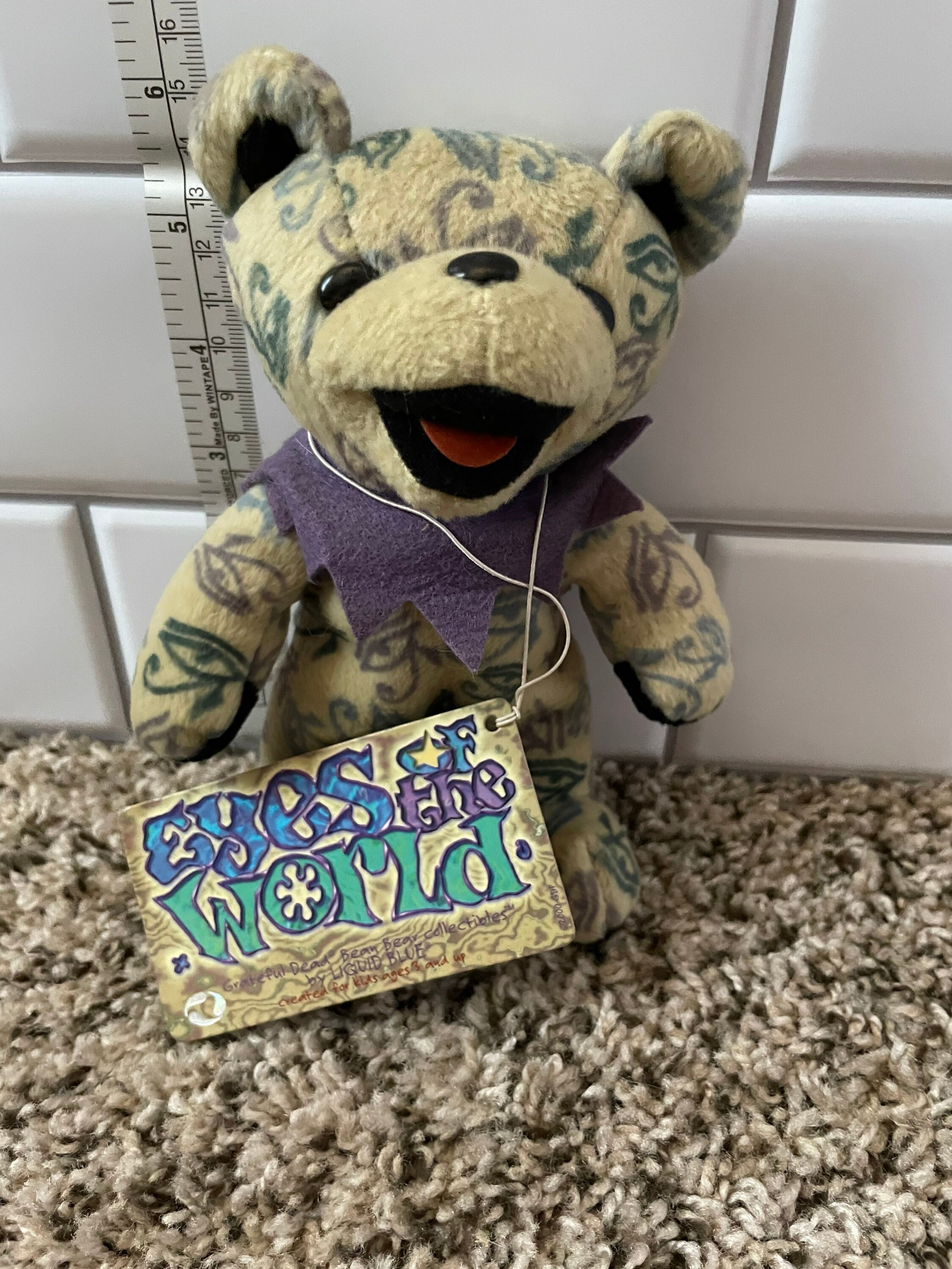 ミュージシャン Greatful Dead Bean Bear touch of gray Touch of Grey Grateful Dead Bean Bear Collectibles by Liquid