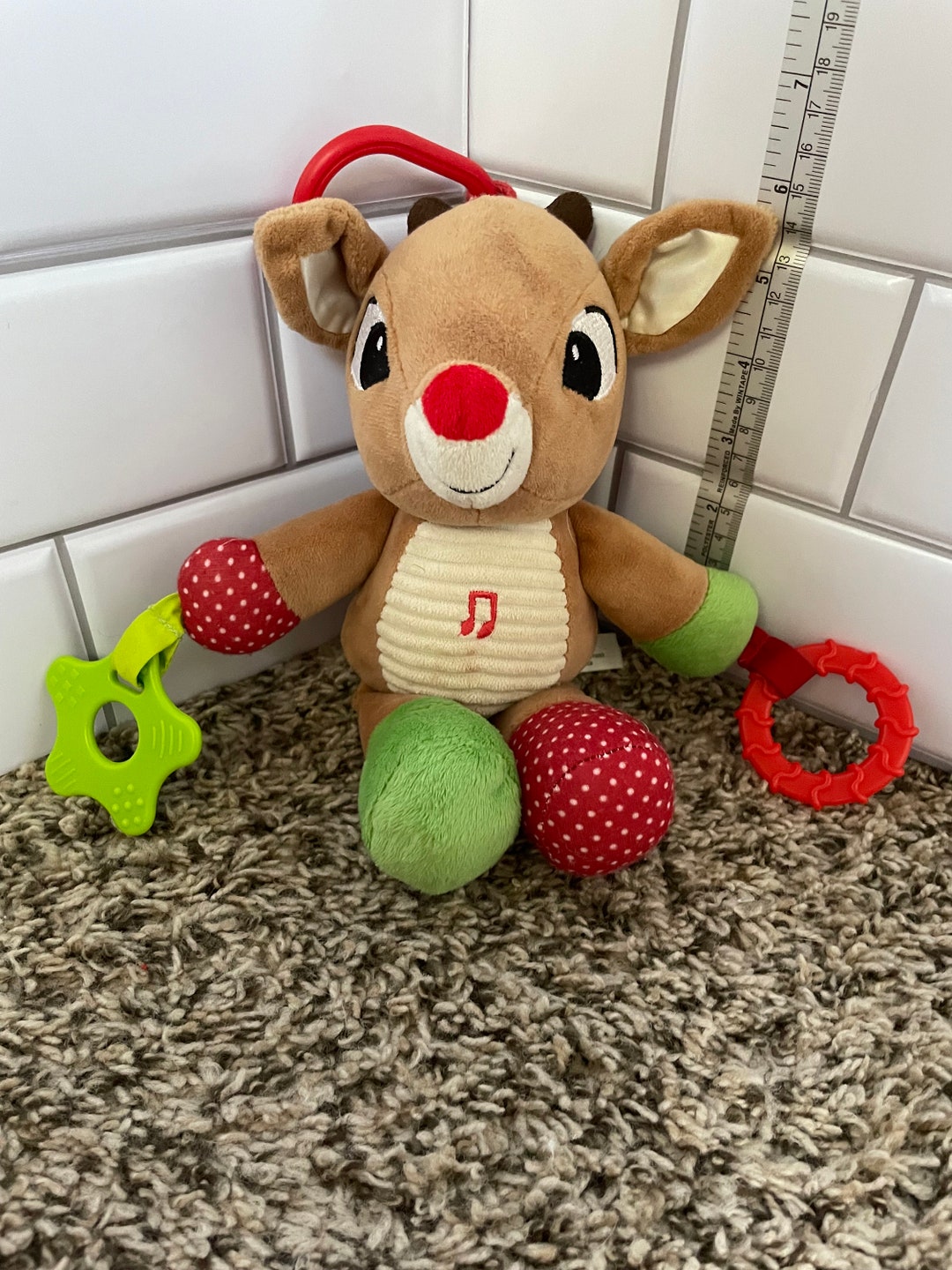 Rudolph the Red Nosed Reindeer Baby Activity Toy Musical by Kids ...