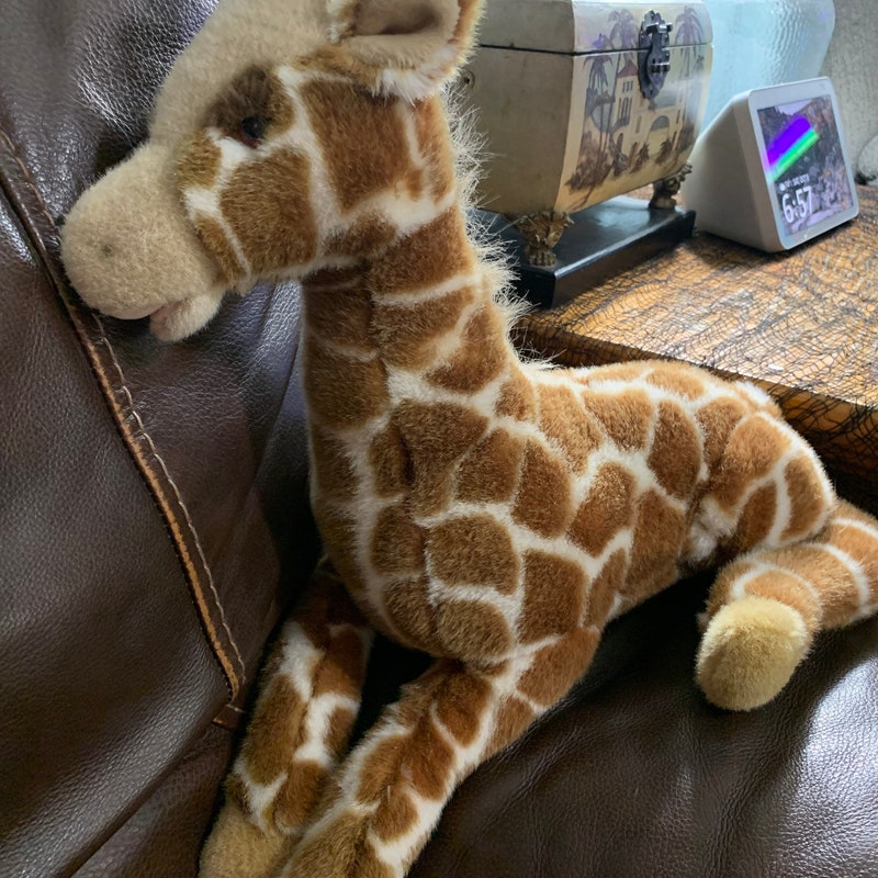 Large stuffed giraffe for nursery etsy