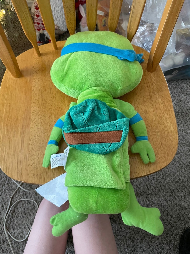 Jay at Play Nickelodeon TMNT Leonardo Seat Belt Plush Cover Etsy UK