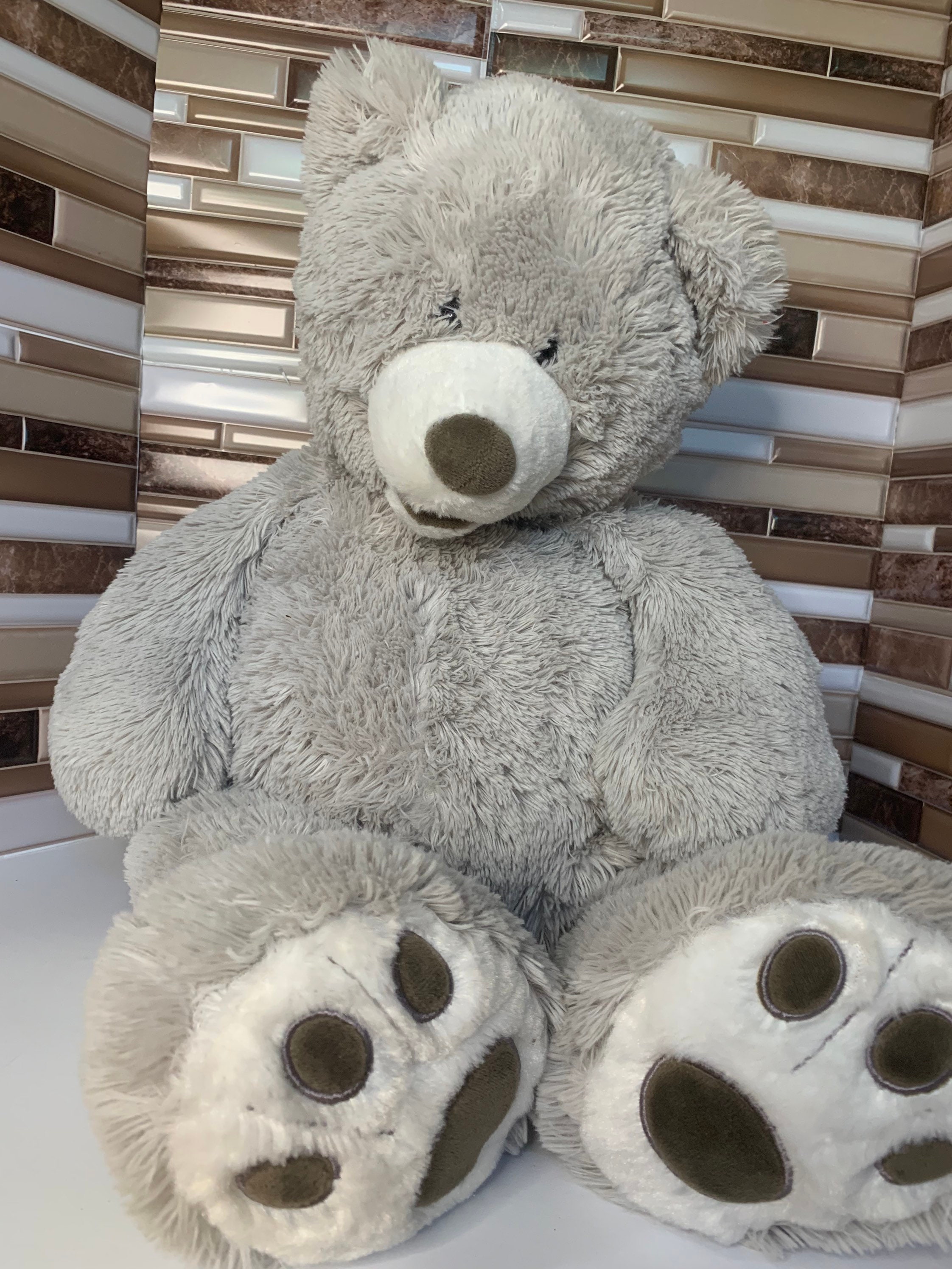 hugfun 25 inch plush teddy bear stuffed animal