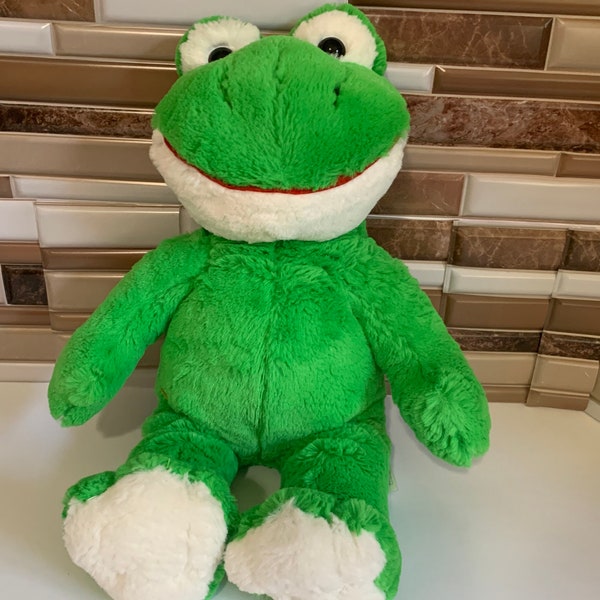 Frog Plush Build a Bear Etsy