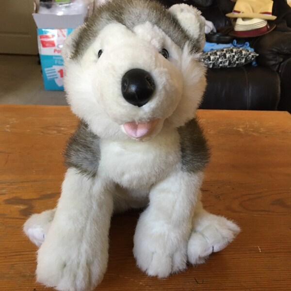 Husky Plush Etsy