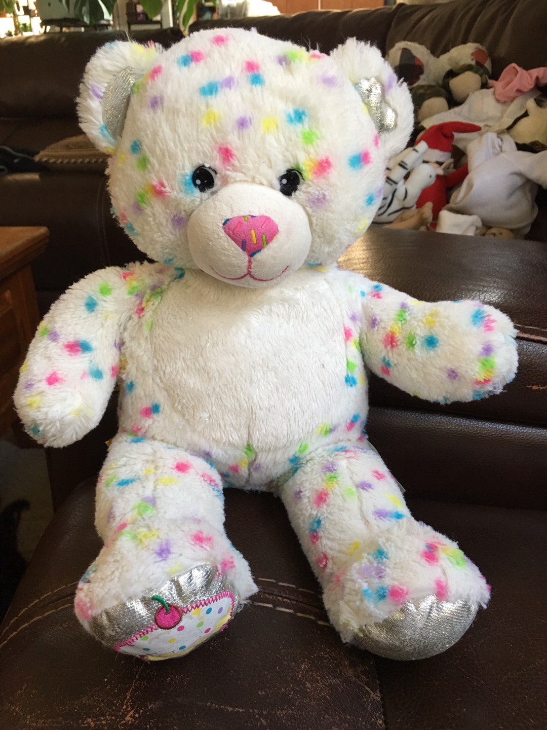 Build a Bear Workshop Cupcake Plush Confetti Sprinkled Bear - Etsy Ireland