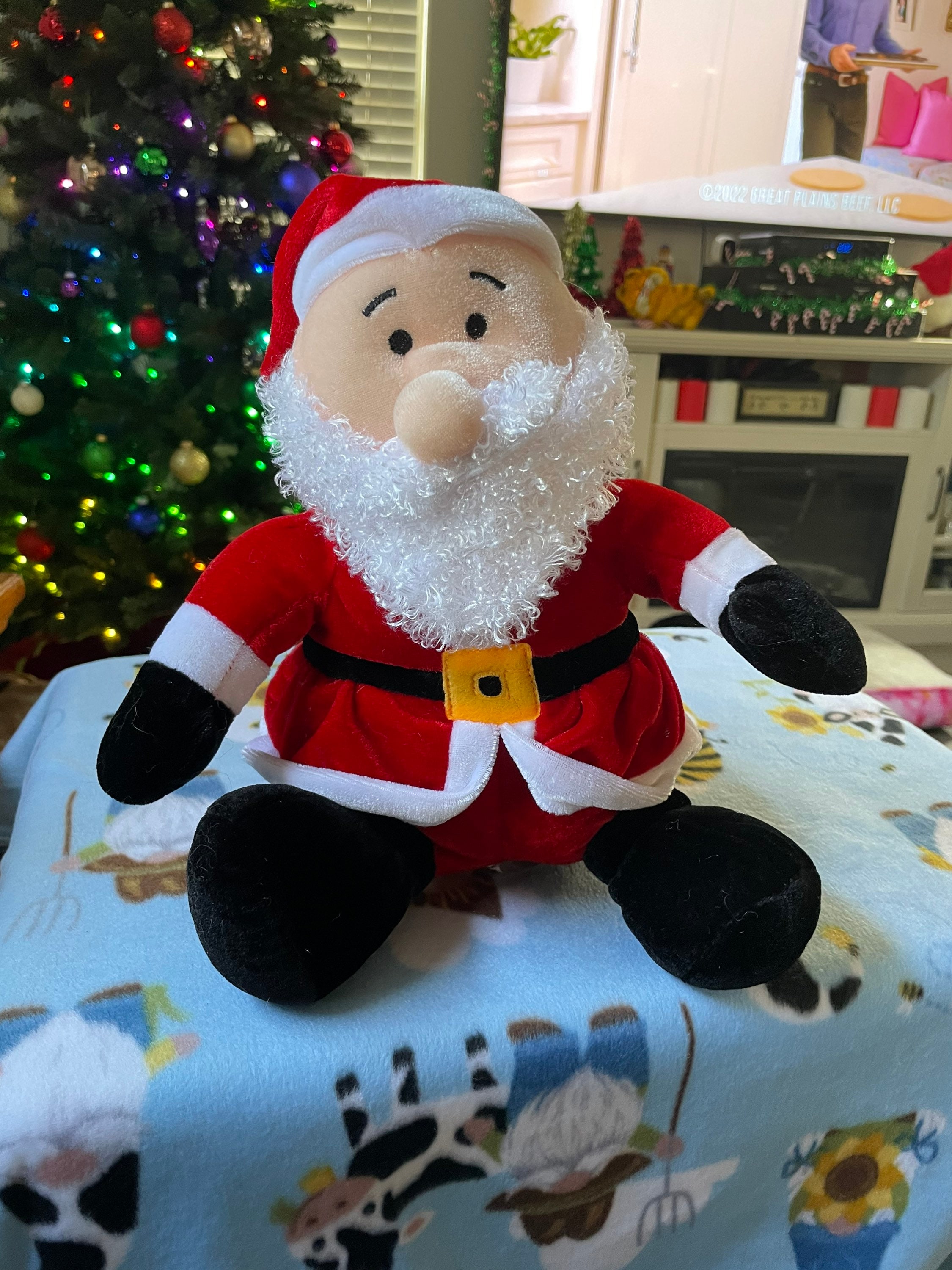Santa claus plush clearance
