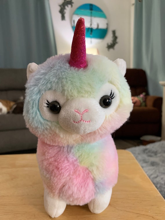 Rainbow Unicorn & Pink Llama Makeup Set for Girls