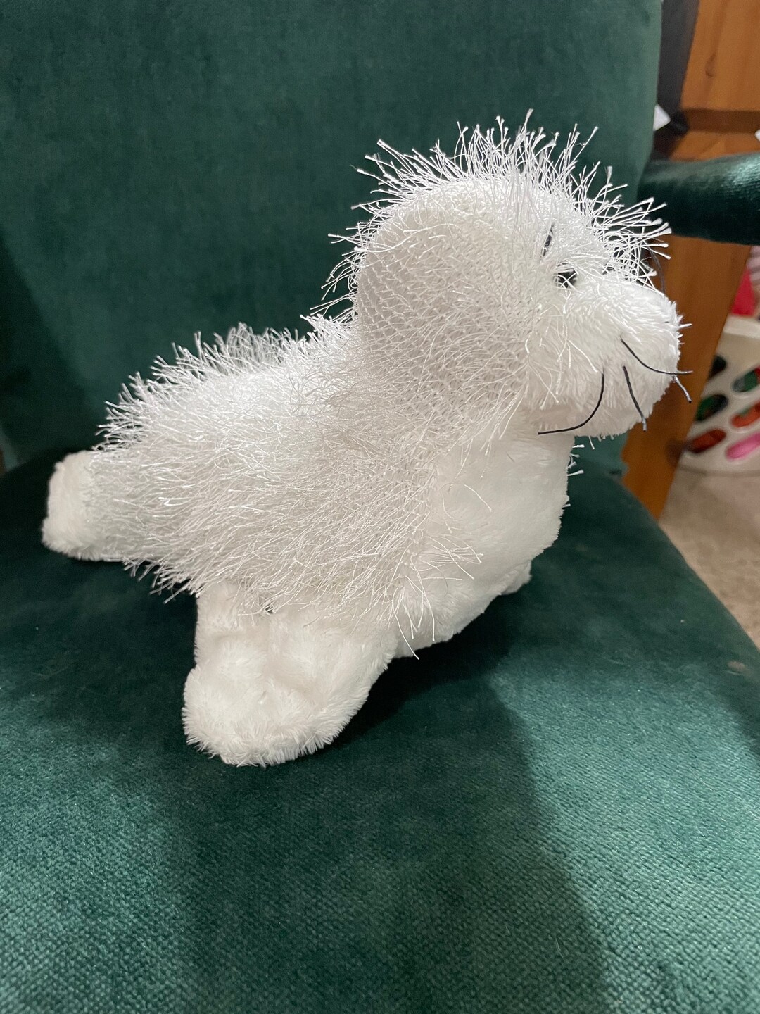 Webkinz Ganz White Seal Stuffed Animal. Regular Size No Code