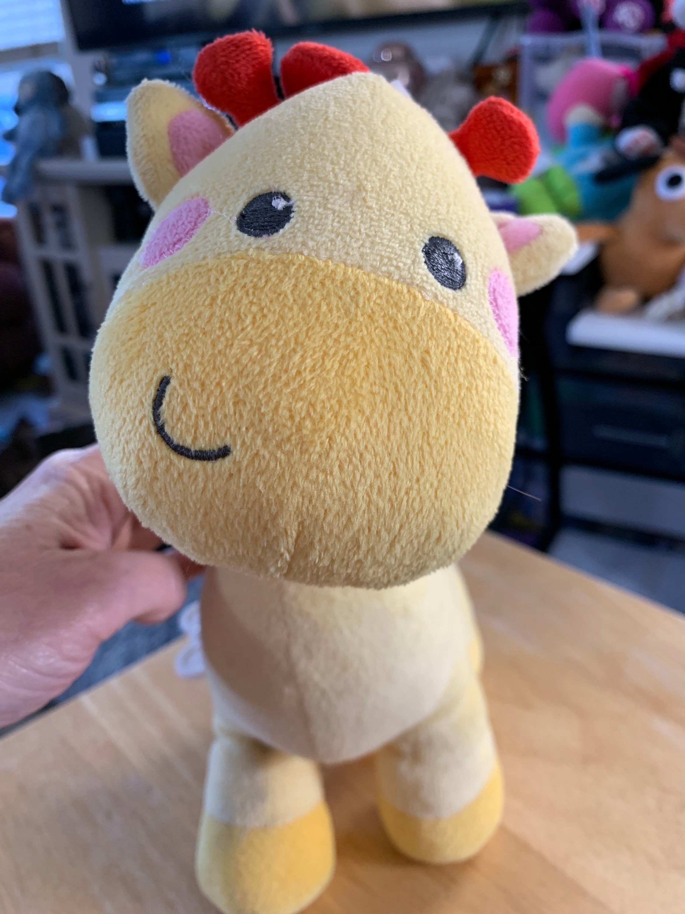 Fisher Price Musical Plush Wind up Giraffe. Music Box is Stripped. Etsy
