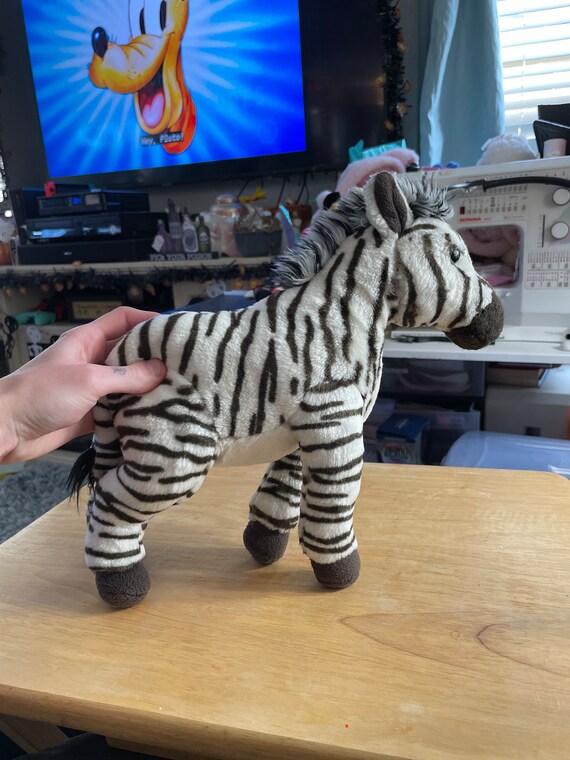 Webkinz Signature Cape Mountain Zebra Plush - No Code, Rare