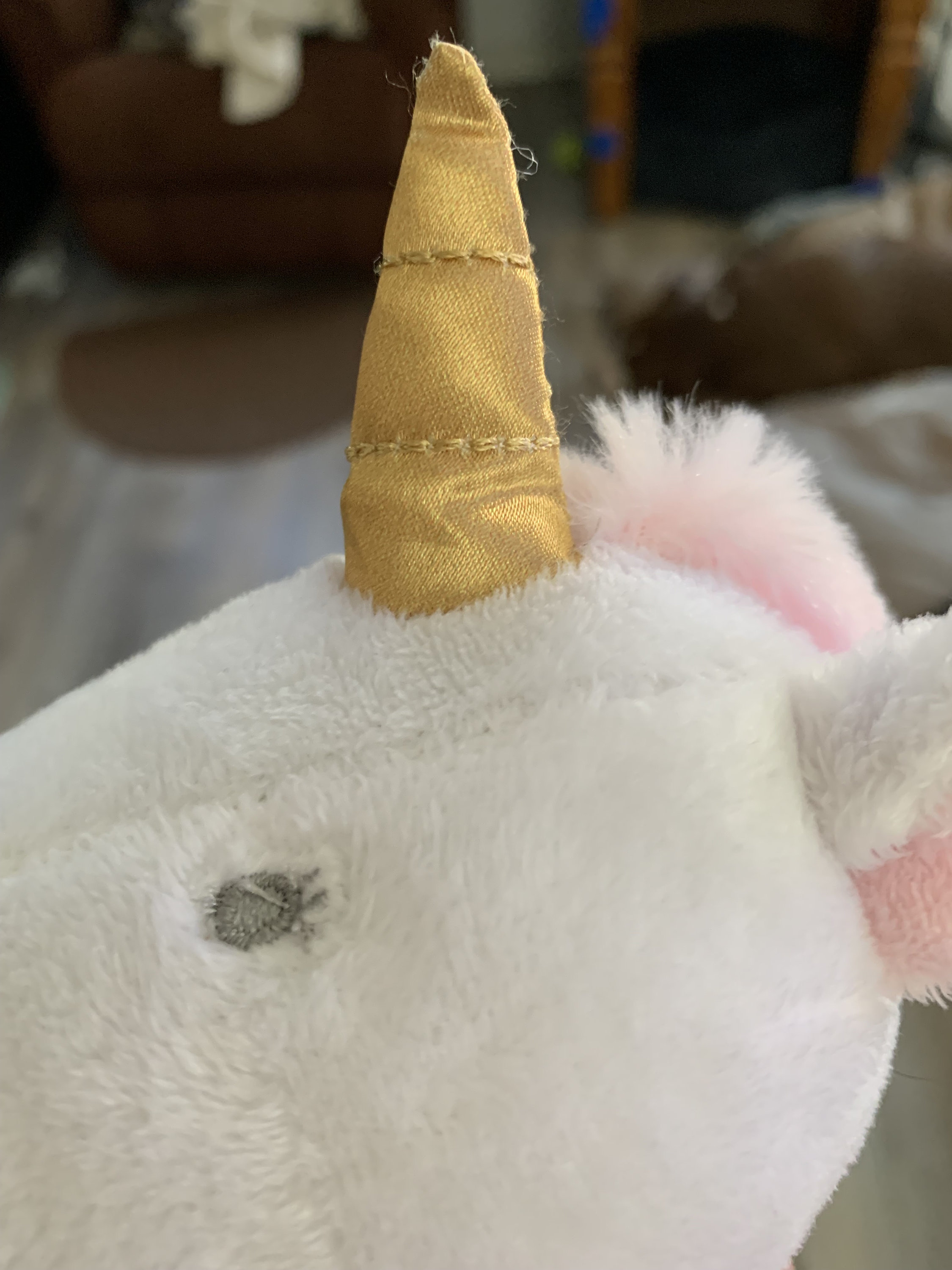 Cloud Island Baby Unicorn Security Blanket Pink White Sparkle Satin Lovey Stuffed Animal Plush Toy Etsy Canada