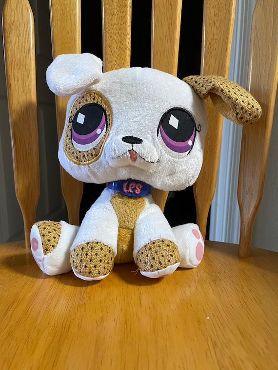 Littlest Pet Shop Boxer Plush Stuffed Animal Etsy