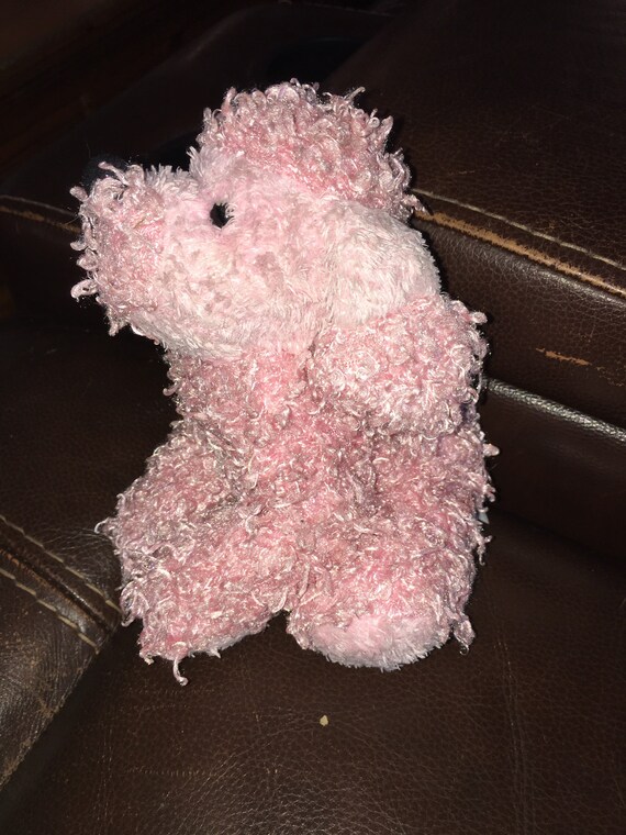 webkinz pink poodle plush