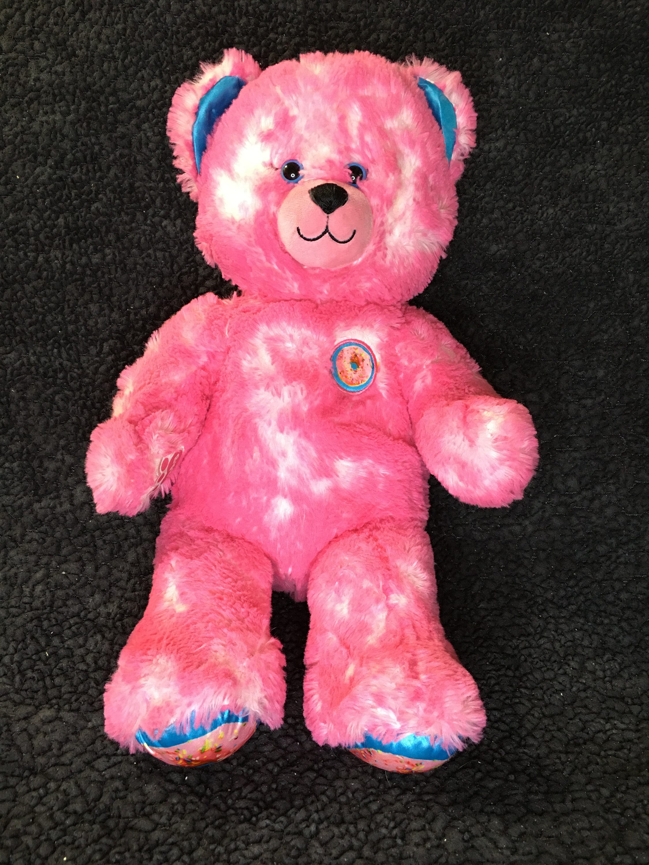 BuldaBear 17 Pink Doughnut Sprinkles Plush Bear Etsy
