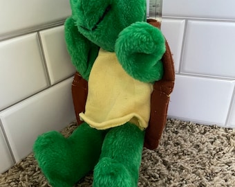 Franklin Turtle Hand Puppet Plush Vintage Etsy Hong Kong
