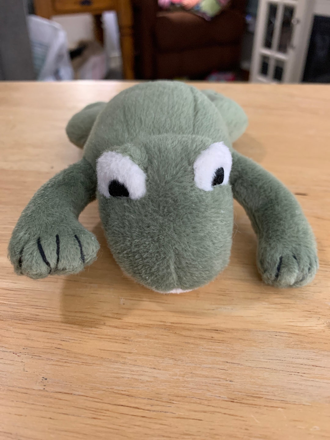 Baby Gap Small Green Frog Plush. Voice Box Doesnt Work Etsy