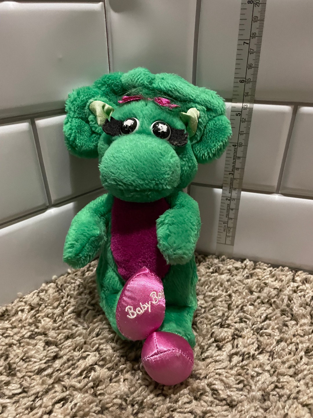 Barney Baby Bop Dinosaur Plush Etsy