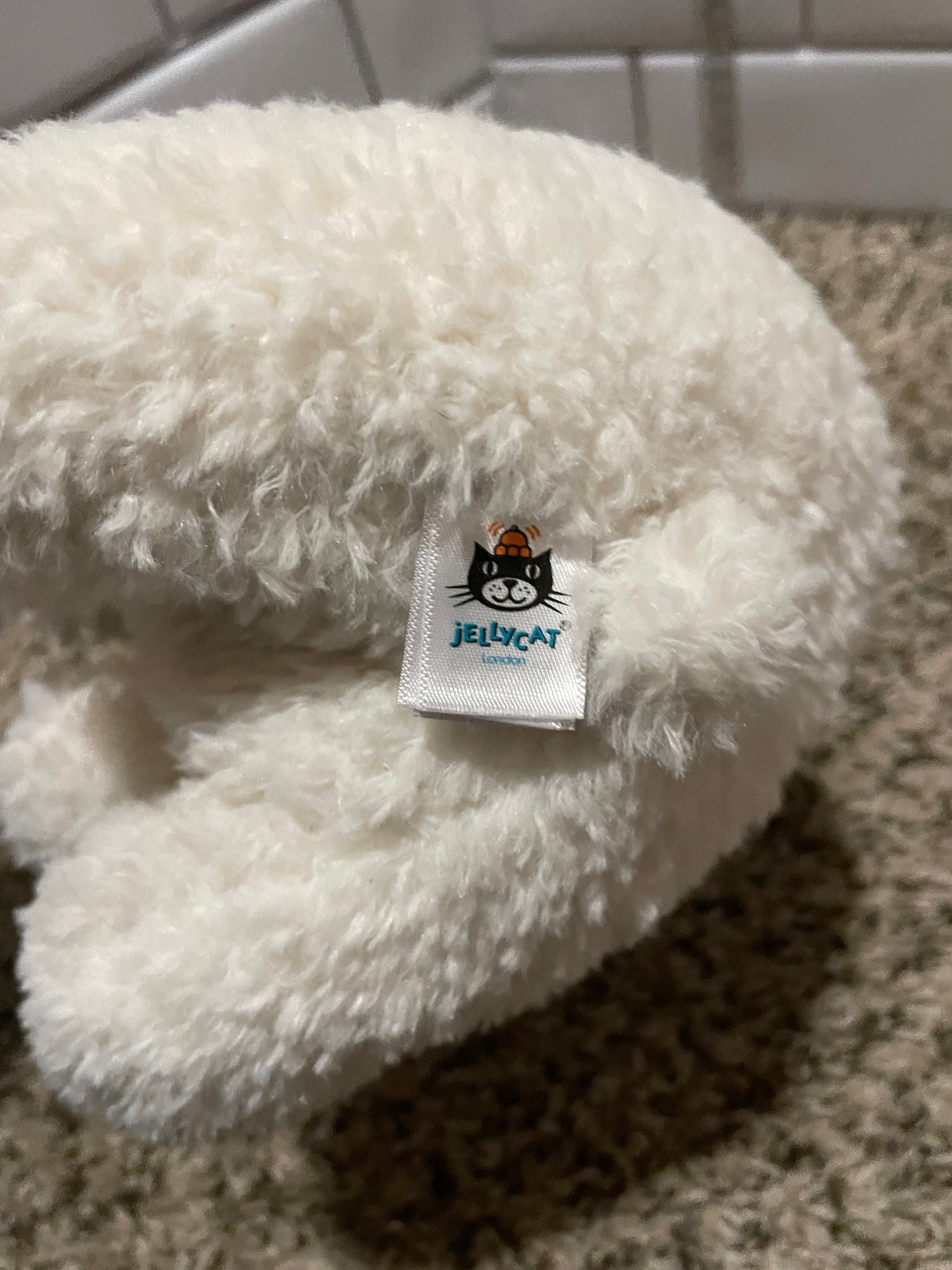 Jellycat Small Wistful Polar Bear Plush Etsy