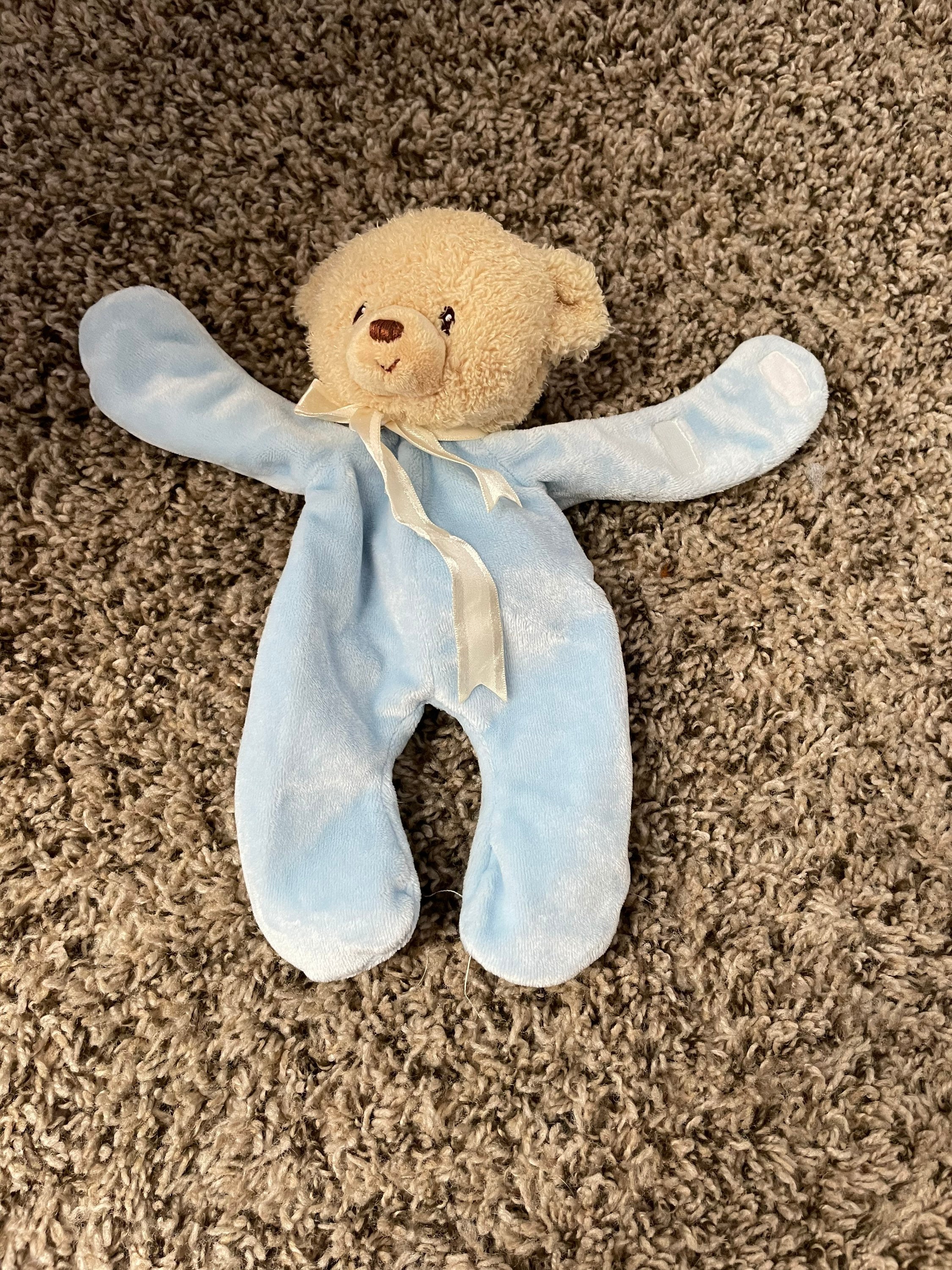 Baby Gund Teddi Pacifier Clip Holder Teddy Bear Plush