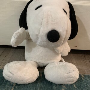 large snoopy plush