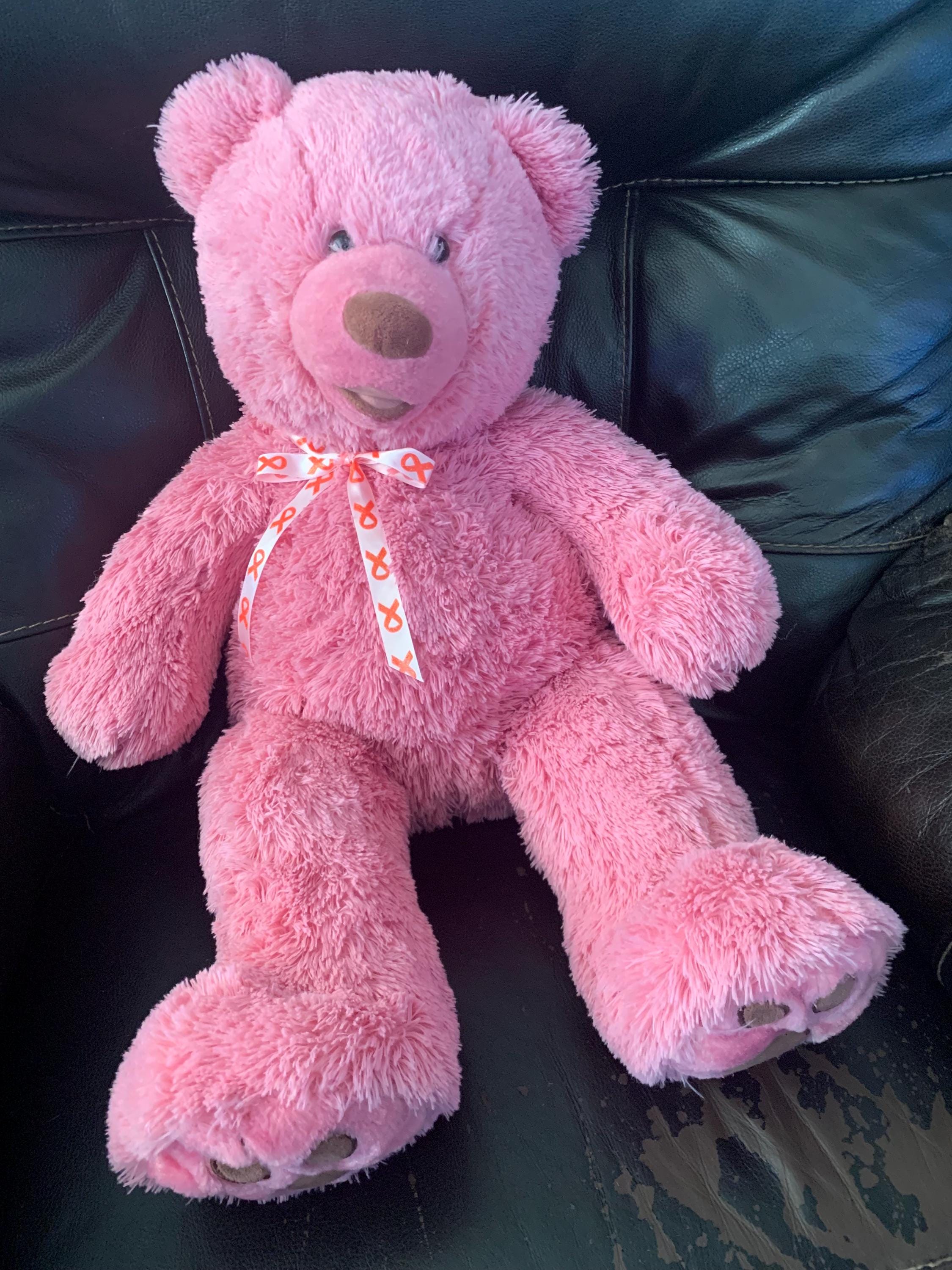 Pink Hugfun Bears Hugfun 4pk Plush Animal Puppet