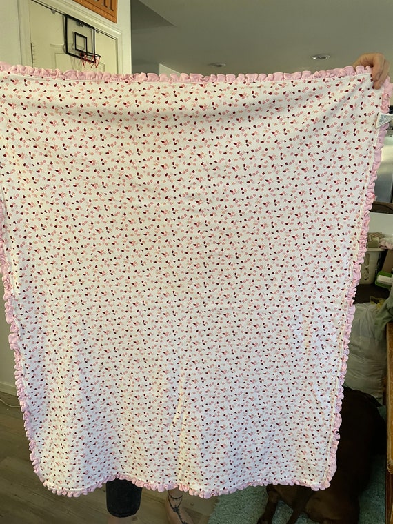 Gymboree Pink Ruffle Ladybug Baby Blanket VHTF and Rare Etsy Canada