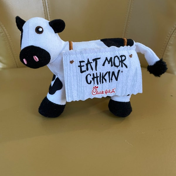 Chick Fil a Cow Plush Etsy