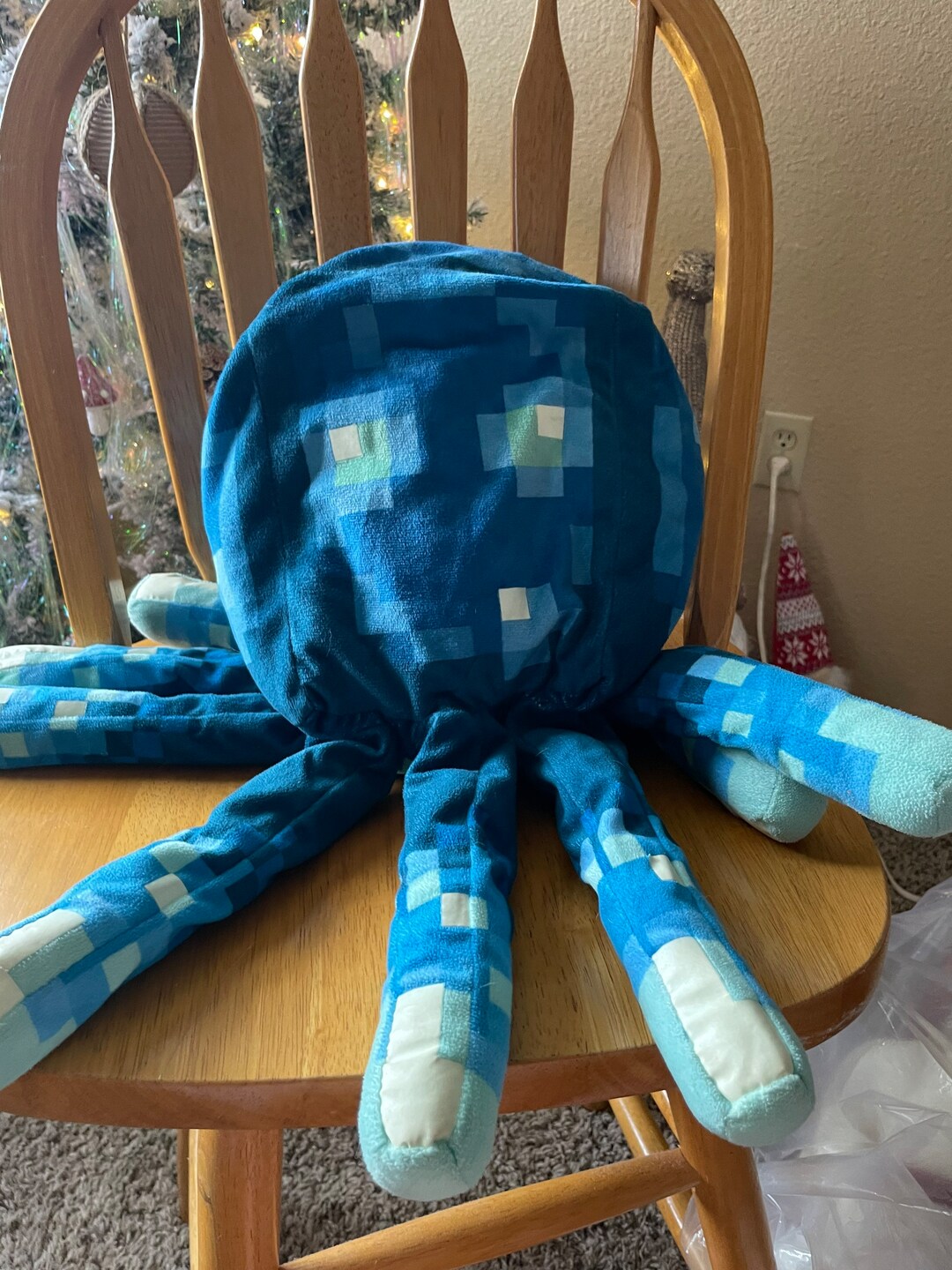 Minecraft Squid Plush Toy Minecraft Glow Squid Plush Official