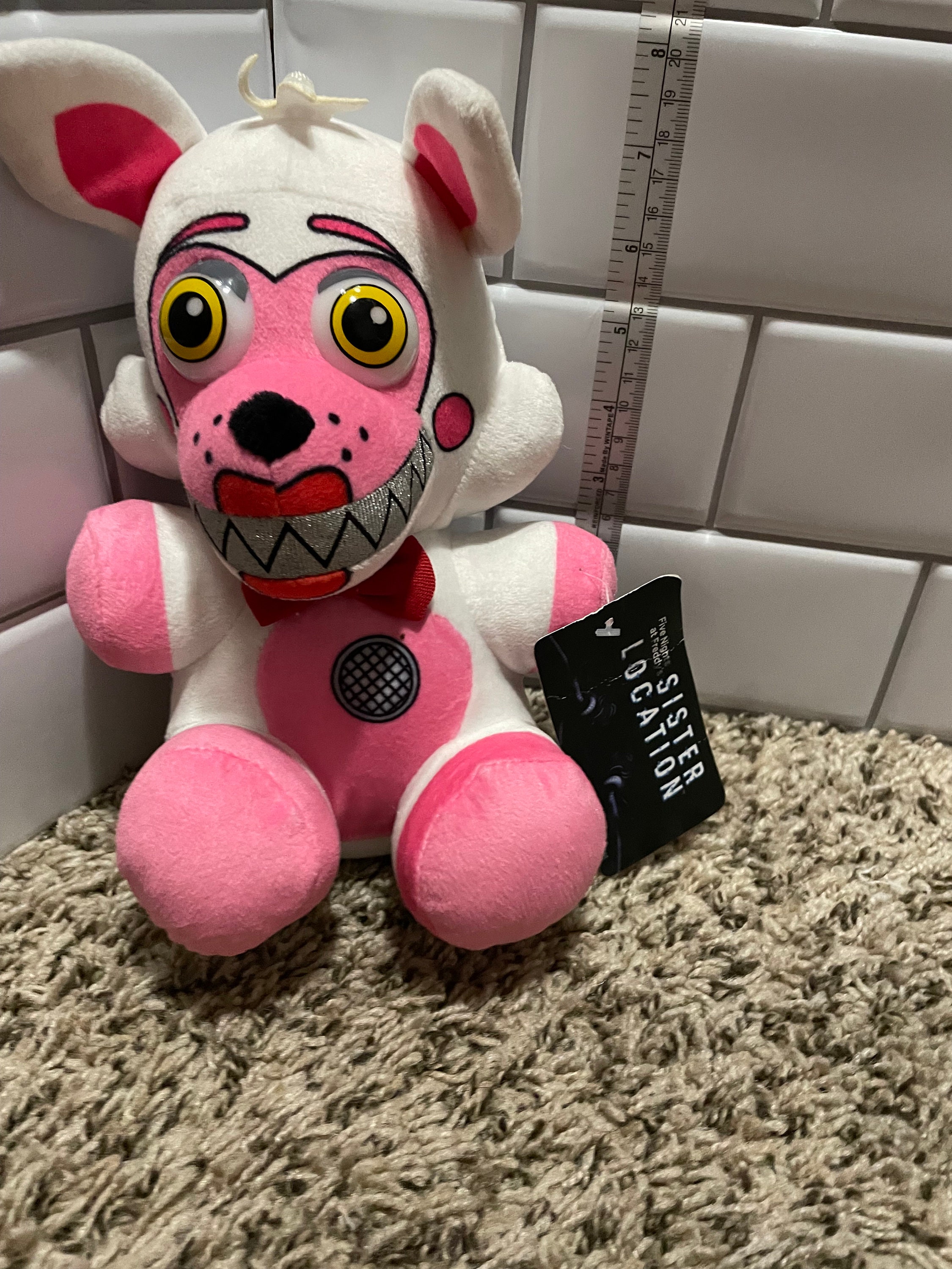 20cm FNAF Lolbit Plush Five Nights at Freddy's Sister Location Toy Doll  Xmas Gifts
