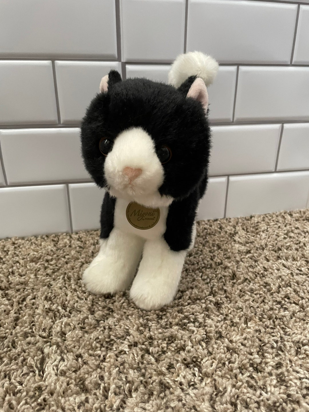 Aurora Miyoni Tuxedo Cat 10 Plush Etsy