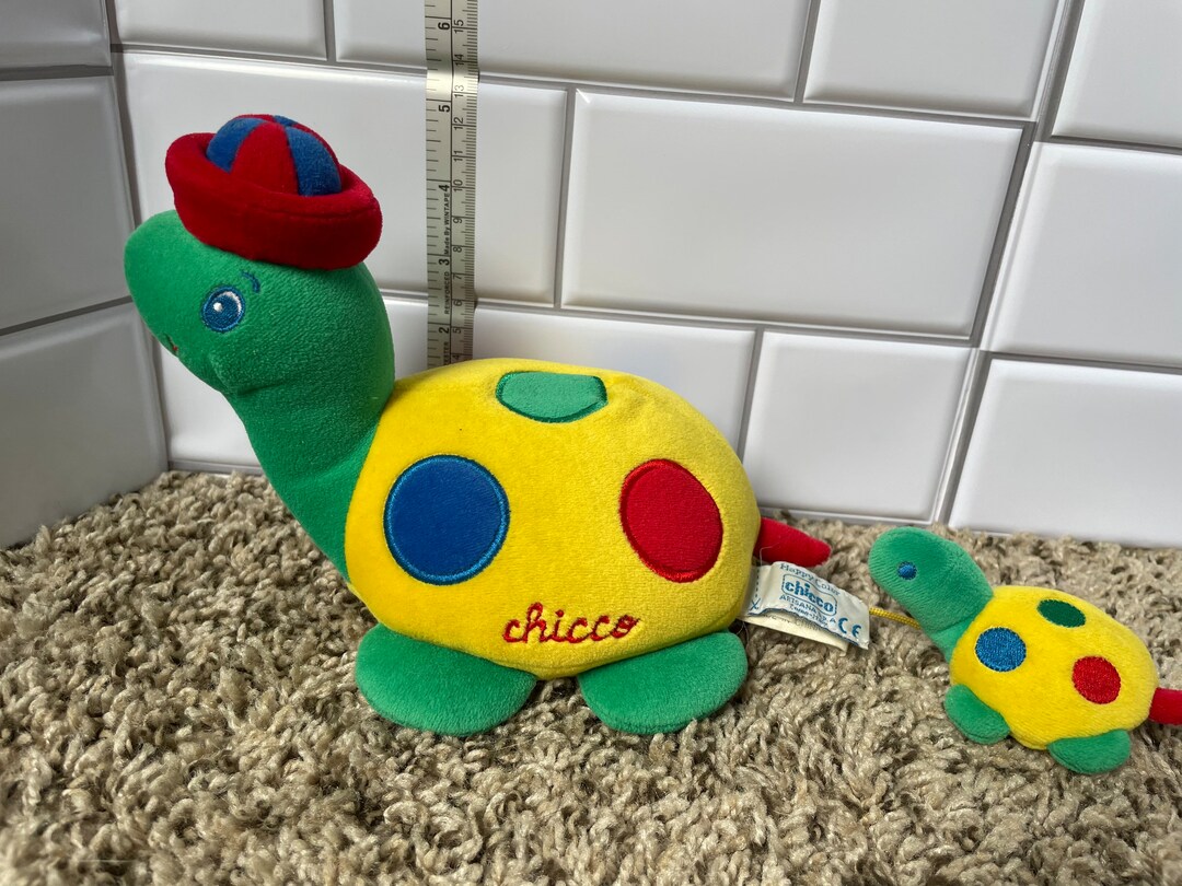 Chicco Musical Plush Turtle and Baby Turtle No Guarantees Etsy