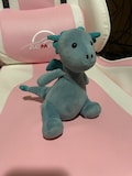 Jellycat Little Puff Sapphire Dragon Plush