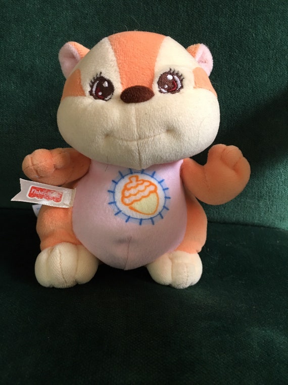 Fisher Price Baby Squirrel Plush Rattle Stuffed Animal - Etsy Fisher Price Baby Squirrel Plush Rattle Stuffed Animal - Etsy