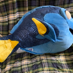 Disney TY Pixar Finding Nemo Dory Stuffed Animal Plush Blue Fish