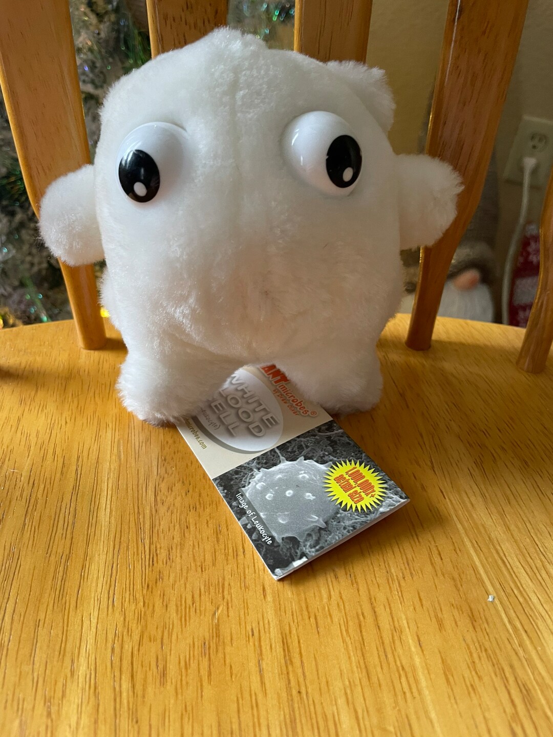 Giant Microbes White Blood Cell Plush Medical Stuffed 5 NWT Etsy Canada